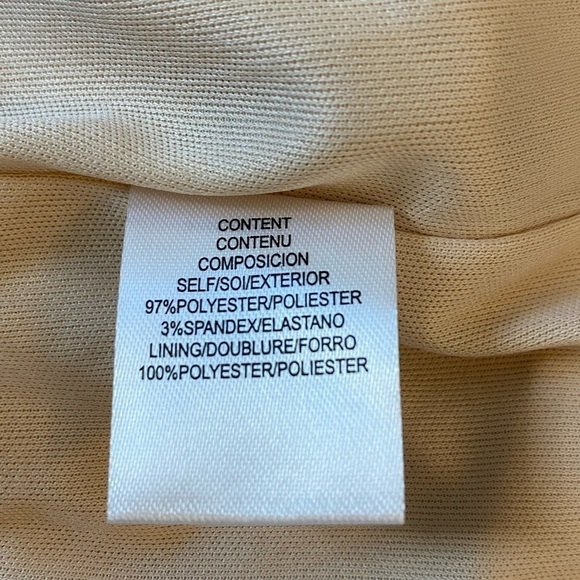 WAYF Gorgeous The Angelique Strapless Tulip Hem Gown Off White New Size XS - Picture 7 of 9